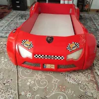 تخت با تشک در حد نو سالم