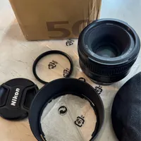 لنز ۵۰ نیکون 50mm f1.8 nikon|دوربین عکاسی و فیلم‌برداری|شیراز, حافظیه|دیوار