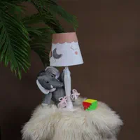 چراغ خواب  عروسکی  کودک طرح  فیل و خرس|چراغ خواب و آباژور|مشهد, هفده شهریور|دیوار