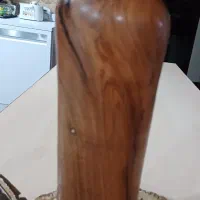 ست گلدان جاعودی جاشمعی وزیره تنه درخت چوب گردو|صنایع دستی و سایر لوازم تزئینی|ایذه, |دیوار