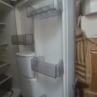 یخچال الکترو استیل کاملا سالم|یخچال و فریزر|شیراز, انجیر|دیوار