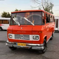 مینی بوس بنز ناسیونال کولردار مدل ۱۳۶۷