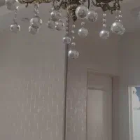 لوستر۶ شاخه برنز|لوستر و چراغ آویز|زنجان, |دیوار