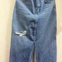 دامن جین بلند