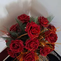 گل رز بزرگ ۲۴شاخه|گل مصنوعی|کرمانشاه, |دیوار