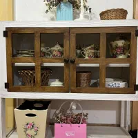 کنسول چوبی مینیمال