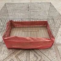 دو تا قفس بزرگ و کوچیک به همراه کاور|لوازم جانبی حیوانات|الوند, |دیوار