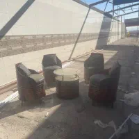 میز و صندلی بشگه ای