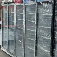 یخچال ایستاده ویترینی فریزر ایستاده یخچال استیل|فروشگاه و مغازه|تهران, دهکده المپیک|دیوار