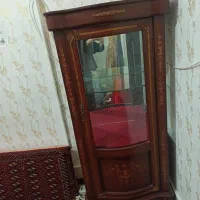 بوفه معرق دو طبقه چوب راش