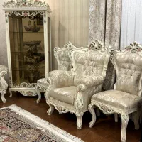 ست مبل ۹نفره ،میز ناهار خوری۸نفره و بوفه درحد نو|مبلمان خانگی و میز عسلی|محمدشهر, ولدآباد بزرگ|دیوار