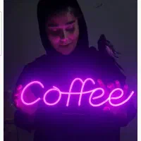 تابلو تبلیغاتی نئون|ریسه و چراغ تزئینی|آمل, |دیوار