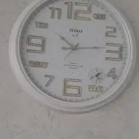 ساعت دیواری دو زمانه سایز بزرگ