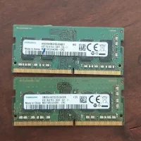 دو عدد رم ۴ گیگ ddr4 سامسونگ