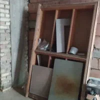 کمد چوبی|کتابخانه، شلف، قفسه‌های دیواری|گنبد کاووس, |دیوار