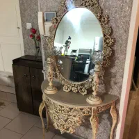 آینه شمعدان و بوفه|بوفه، ویترین، کنسول|قزوین, |دیوار