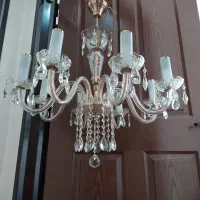 لوستر کریستال ۸ شعله