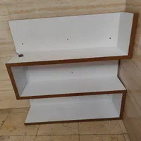 قفسه ام دی اف دوبل ، با بهترین کیفیت.|کتابخانه، شلف، قفسه‌های دیواری|تهران, کیانشهر|دیوار