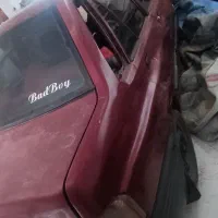 پراید آلبالویی تصادفی|خودرو سواری و وانت|آمل, |دیوار