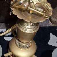 لوستر برنج و آب کاری طلاا
