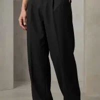 شلوار نیم بگ پارچه مازراتی ترک