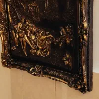 تابلو شیک ورق طلا برجسته زیبا