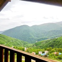 کلبه سه خوابه دربست جواهرده تراس جنگلی