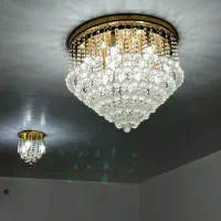 ست۳ عددی لوستر الماسی سقفی بسیار زیبا