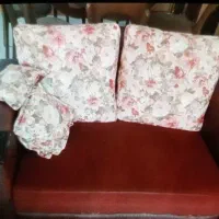 مبلمان استیل چرم و پارچه