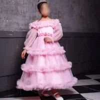 لباس عروس تور بچگانه
