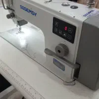 چرخ خیاطی راسته دوز مارک اس جی جمسی نخ قطع کن دار