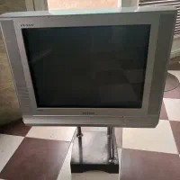 تلویزیون ۲۴  سامسونگ+میز کنار مبل و دستگاه سی دی|تلویزیون و پروژکتور|کرمانشاه, |دیوار