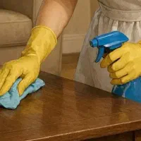 خدمتکار نظافتچی هستم