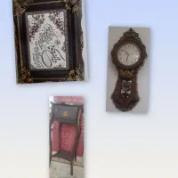 ساعت میز تلفن تابلو فرش