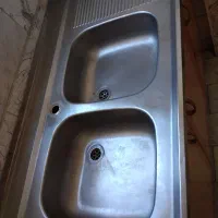 کابینتهای فلزی سالم با سینک و هود و آبچکان|مصالح و تجهیزات ساختمان|تهران, شهید رجایی|دیوار