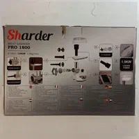 چرخ گوشت پرقدرت ۱۵۰۰وات Pro1800 شاردر +۱۸ماه ضمانت|خردکن، آسیاب، غذاساز|مشهد, هفت تیر (آب و برق)|دیوار