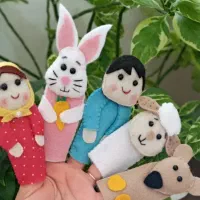 عروسک های انگشتی نمدی