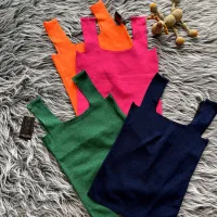 کراپ تاپ یقه خشتی