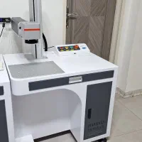 دستگاه لیزر فایبر حکاکی و برش ۶۰ وات ریکاس