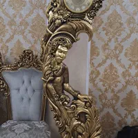 ساعت ایستاده چوب تمام ورق