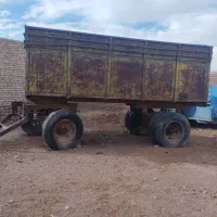 تریلی و دستگاه خرمن کوب