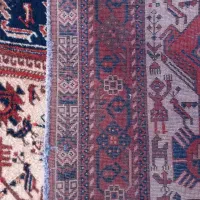 فرش دستباف آنتیک افشار پاریز سیرجان|فرش|کرمان, |دیوار