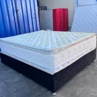 باکـسِ پــایـه اســتیل//تُشــکِ/کَـفی جـکدار/تَخخت