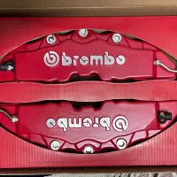 کاور لنت خودرو برمبو اورجینال فلزی رنگ قرمز اسپرت