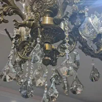 لوستر برنزی|لوستر و چراغ آویز|تهران, مهرآباد|دیوار