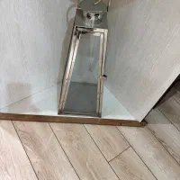 جا شمعی فانوسی سالنی با لوستر اویز فروژه