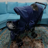 ۲ عدد کالسکه دوقلویی|کالسکه و لوازم جانبی|اهواز, زیتون کارگری|دیوار