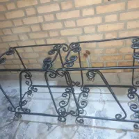 میز فرفورژه باتخته|بوفه، ویترین، کنسول|آبادان, |دیوار