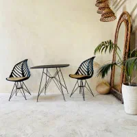 صندلی و میز دلسا مدرن کم جا