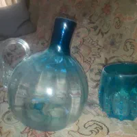 ظرف سفالی و تنگ آب